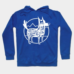 Canine Configuration Dark Hoodie